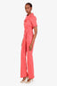 Frame Orange Denim Zippered Jumpsuit Size XS