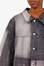 Eckhaus Latta Black Denim El Jacket Size XL
