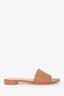 Stuart Weitzman Brown Leather 'Catherine' Sandals Size 8