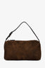 The Row Brown Suede 90s Bag