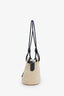 Loewe Natural Iraca Palm and Calfskin Small Anagram Basket Bag