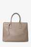 Prada Beige Saffiano Leather Large Galleria Tote