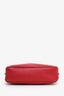 Gucci Red Leather GG Marmont Small Camera Bag