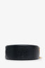 Thom Browne Black Leather Circular Crossbody Bag