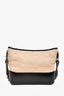 Pre-loved Chanel™ 2018 19 Black/Beige Calfskin Medium 'Gabrielle' Bag