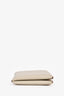 Hermès 2023 Off-White Leather Calvi Cardholder