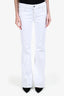 J Brand White Wide Leg Jeans Size 28