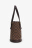 Louis Vuitton 1997 Damier Ebene Marais Bucket Bag 23 with Pouch