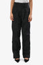 Ganni Black Nylon Cargo Pants Size 38