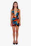 Louisa Ballou Multicolour Open Front Mini Dress Size S