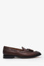 Ralph Lauren Brown Leather Loafers Size 9.5 Mens