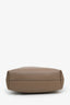 Saint Laurent Taupe Leather Shopping Toy Tote With Strap