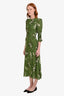 Reformation Green 'Lomita' Side Slit Madi Dress Size 0