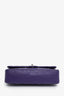 Pre-loved Chanel™ 2016 Purple Quilted Lambskin Medium Classic Double Flap Bag