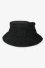 Pre-loved Chanel™ 2021 Black Denim Logo Embroidered Bucket Hat Size L