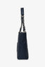 Pre-loved Chanel™ 2009 10 Navy Caviar Petite Shopping Tote SHW