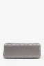 Christian Dior 2019 Beige Satin Crystal Embellished Mini Lady Dior with Strap