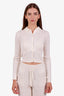 Miu Miu Cream Button Up Cardigan Est. Size S