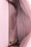 Mini sac Chanel™ d’occasion 2015-16 en cuir d’agneau rose matelassé, rabat Mademoiselle Chic