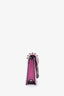 Gucci Pink Velvet Super Mini Dionysus Crossbody Bag