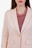 Veronica Beard Light Pink Blazer + Stretch Slim Pant Set Size 4