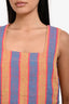 Rails Orange/Blue Linen Striped Tank Top Pants Set Size XS