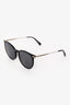 Longchamp Black/Silver 'LO646S' Sunglasses