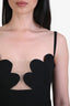 Filiarmi Black 'Lily' Midi Dress Size 4
