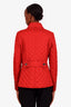 Burberry Brit Red Quilted Jacket Size S