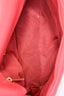 Pre-loved Chanel™ 2020 Dark Pink Lambskin Leather Large 19 Flap Bag