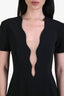 Filiarmi Black Fabiola Midi Dress Size 4