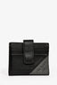 Prada Black Leather Logo Card Holder