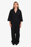 Labo Art Black Cotton Utility Jumpsuit Size L