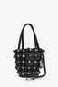 Alexander Wang Grey Denim Studded Mini Bucket Bag