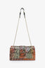 Fendi Multicolour Python Maxi Baguette Shoulder Bag
