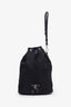 Prada Black Nylon Drawstring Pouch