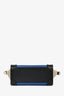 Celine 2015 Blue/Black/Taupe Nano Luggage Tote