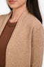 Guest In Residence Brown Cashmere Open Cardigan Size S