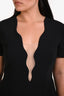 Filiarmi Black 'Fabiola' Midi Dress Size 10
