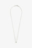 Tiffany & Co. Elsa Peretti Sterling Silver 0.07ct 'Diamonds By The Yard' Necklace