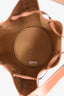 Celine Brown Triomphe Monogram Canvas Small Drawstring Bucket Bag