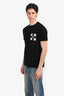 Off-White Black Cotton Graphic T-Shirt Size S Mens