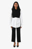 Junya Watanabe x Comme des Garcons Black Wool Tapered Pants Size S