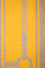 Hermès Grey/Yellow Cashmere Sangles Equestres Scarf