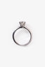 Tiffany & Co. Platinum Diamond Engagement Ring Size 5.5-6