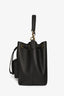 Louis Vuitton Black Lockme Bucket Bag with Top Handle and Crossbody Strap