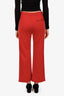 Loewe Red Striped Anagram Embroidered Jersey Track Pants Size XS