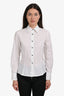 Just Cavalli White Cotton Button Down Shirt Size XS