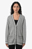 Fendi Black/White Allover FF Logo Cardigan Size 2