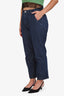 Sibel Saral Blue Denim Barrel Leg Jeans Size M